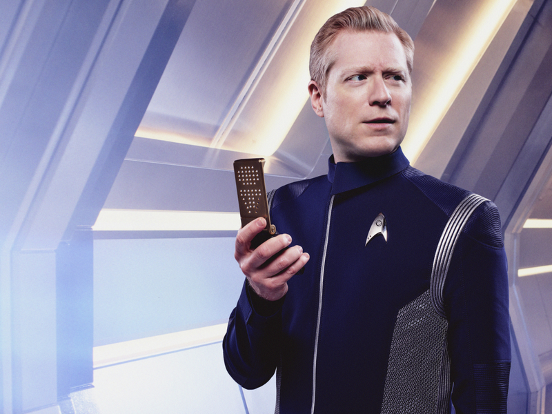 Anthony Rapp as Lt. Paul Stamets (Photo: James Dimmock/CBS Interactive)